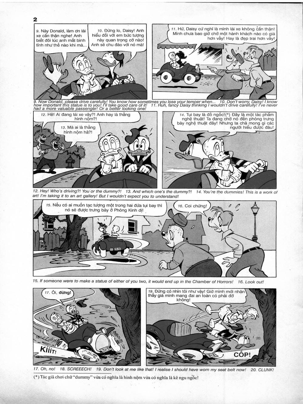 Truyện Tranh Donald Và Bạn Hữu trang 2