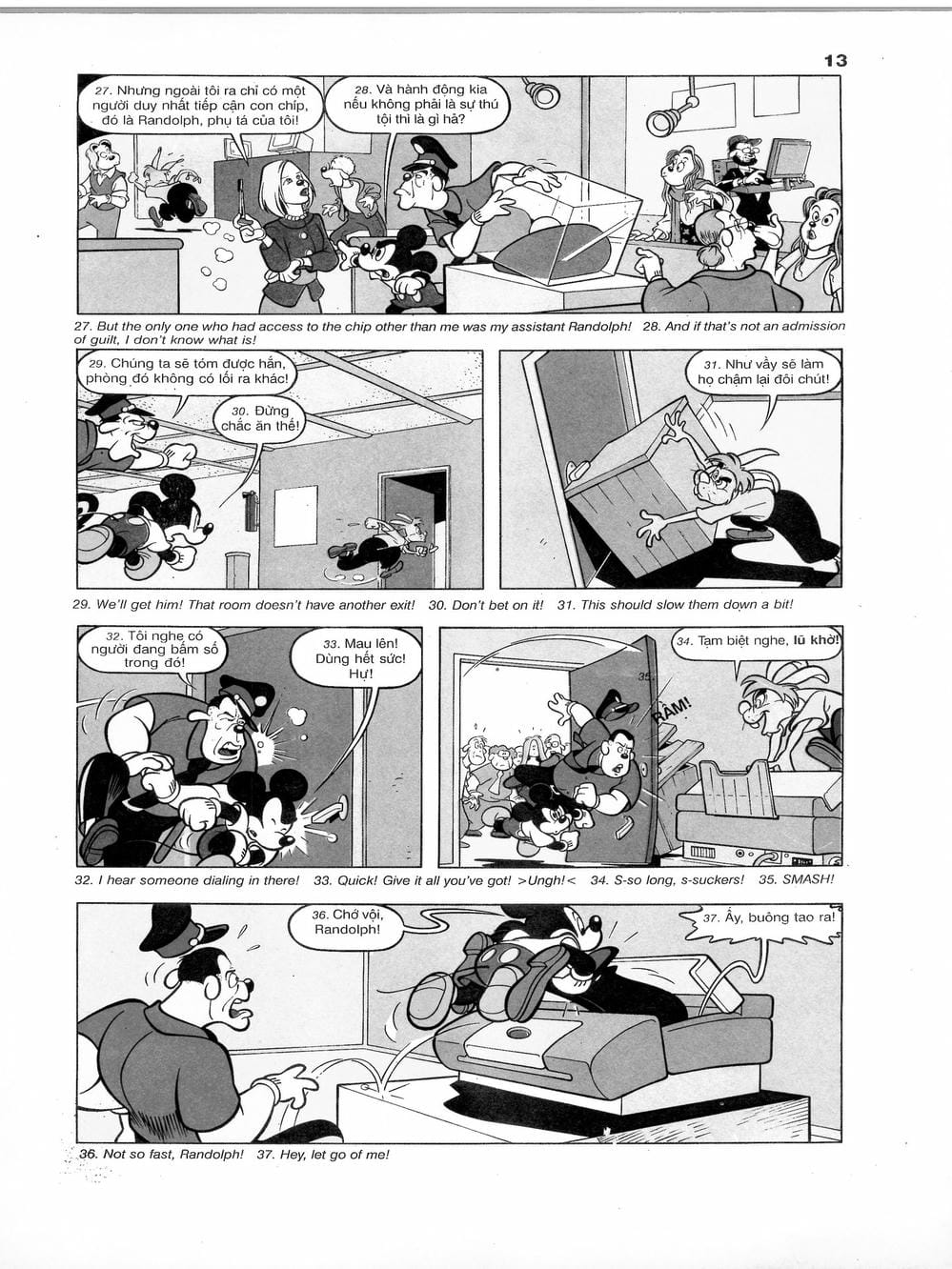 Truyện Tranh Donald Và Bạn Hữu trang 2