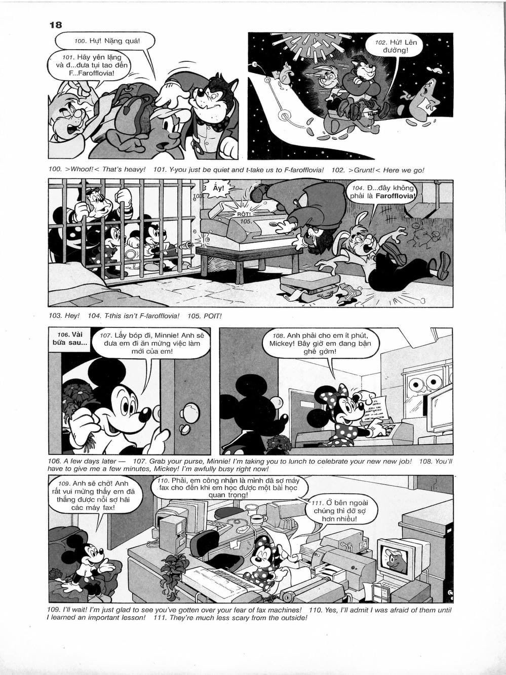 Truyện Tranh Donald Và Bạn Hữu trang 2