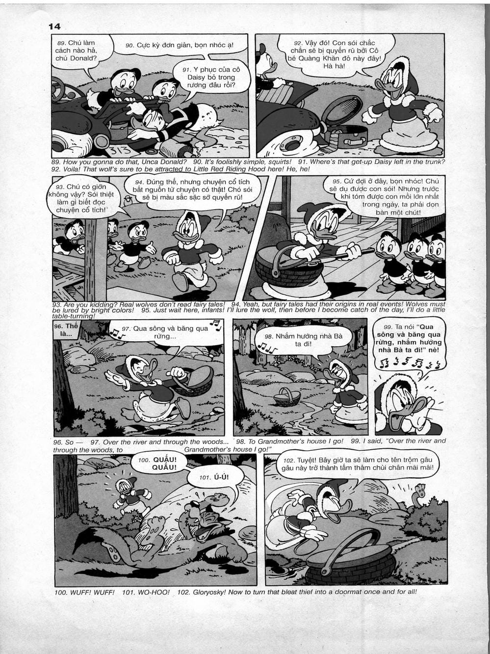 Truyện Tranh Donald Và Bạn Hữu trang 2