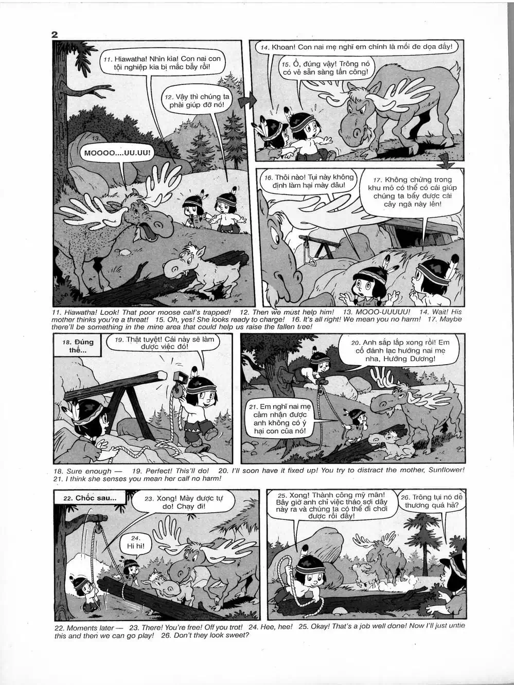 Truyện Tranh Donald Và Bạn Hữu trang 2