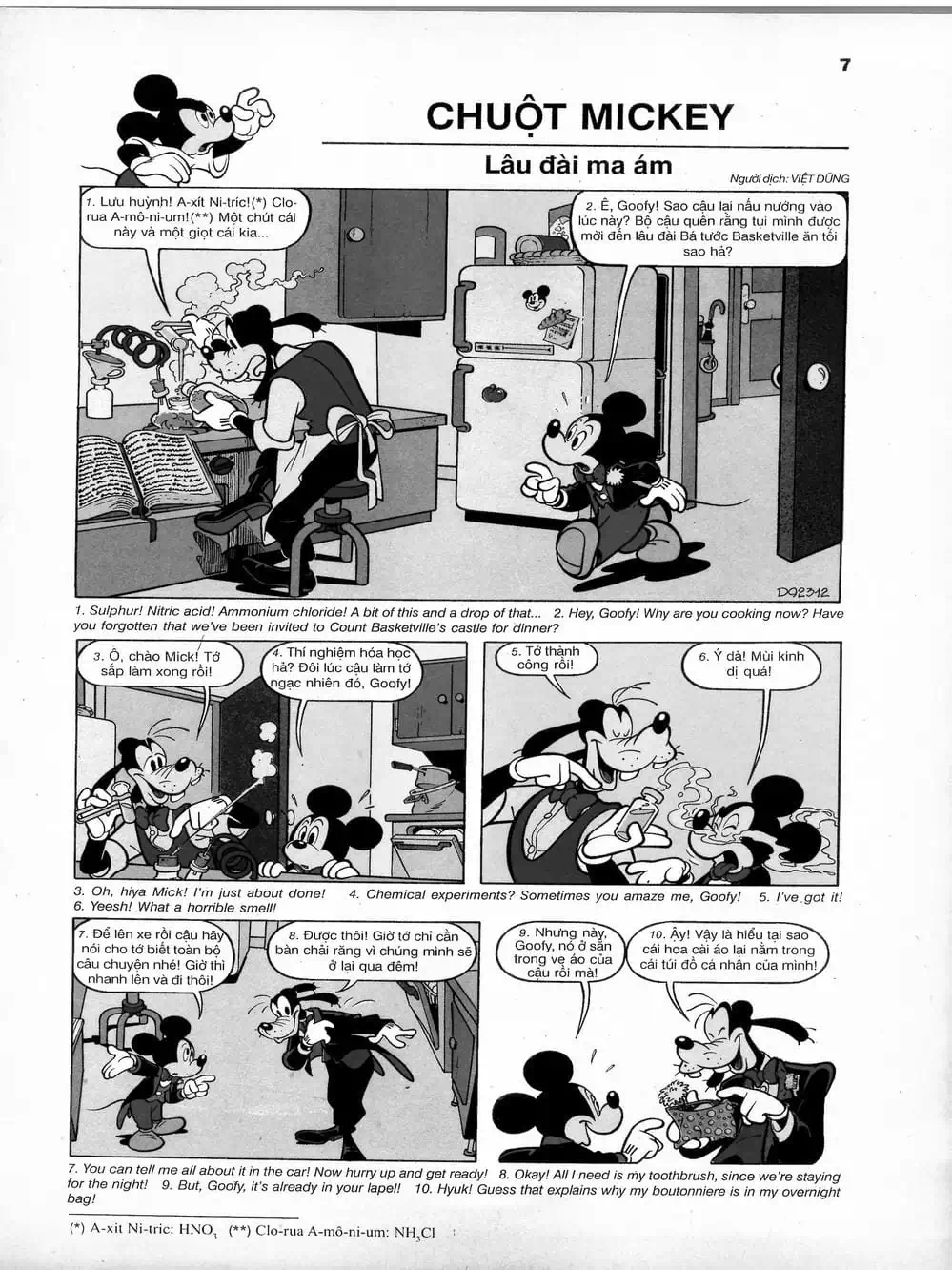 Truyện Tranh Donald Và Bạn Hữu trang 2