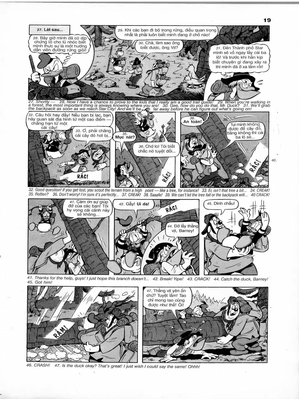 Truyện Tranh Donald Và Bạn Hữu trang 2