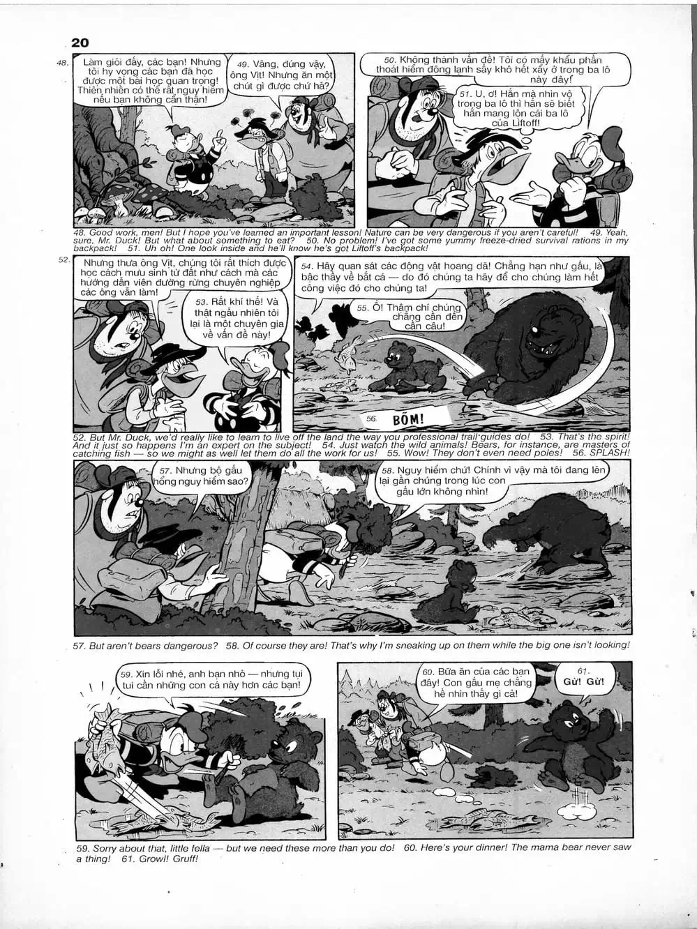 Truyện Tranh Donald Và Bạn Hữu trang 2