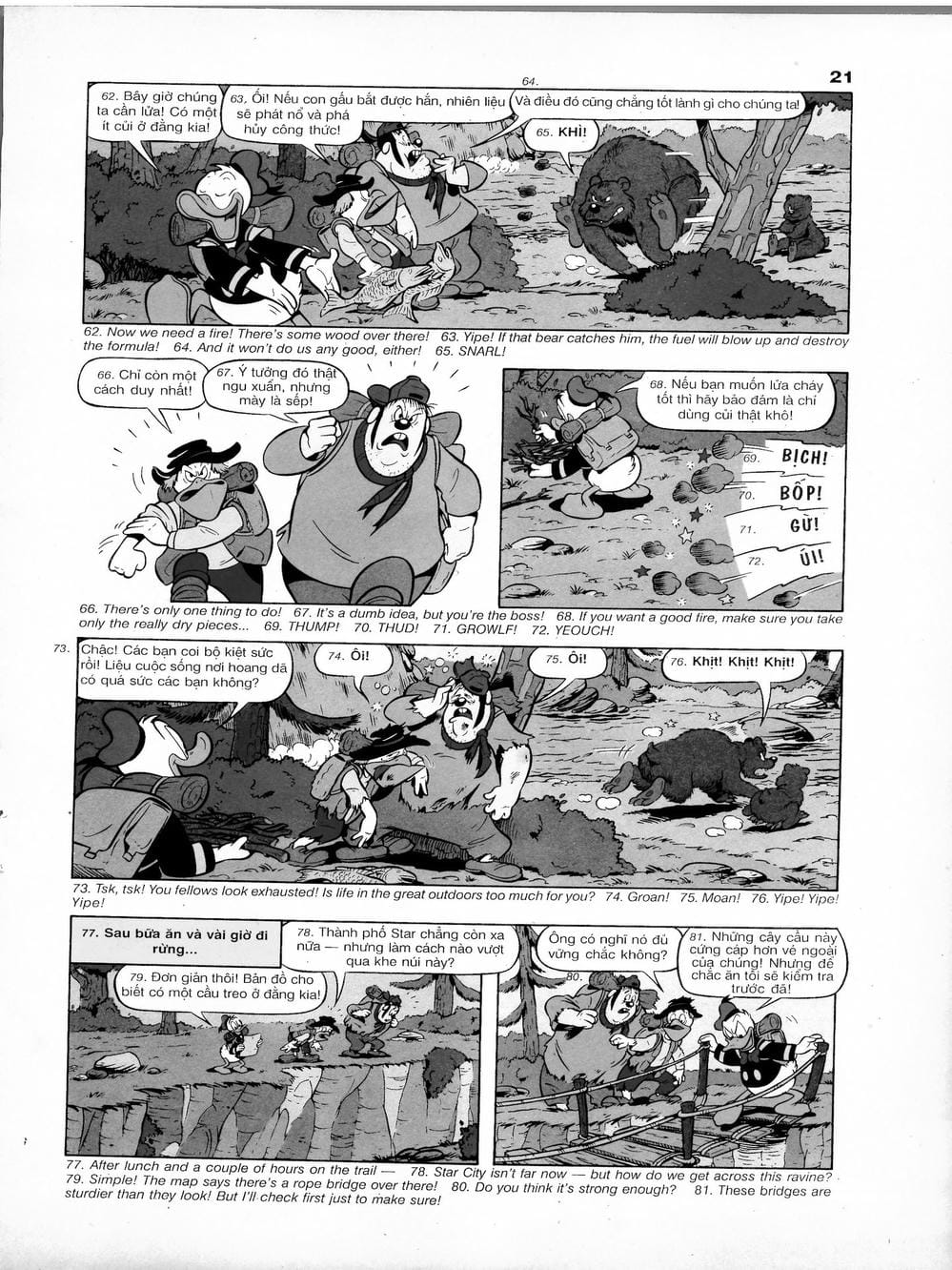 Truyện Tranh Donald Và Bạn Hữu trang 2