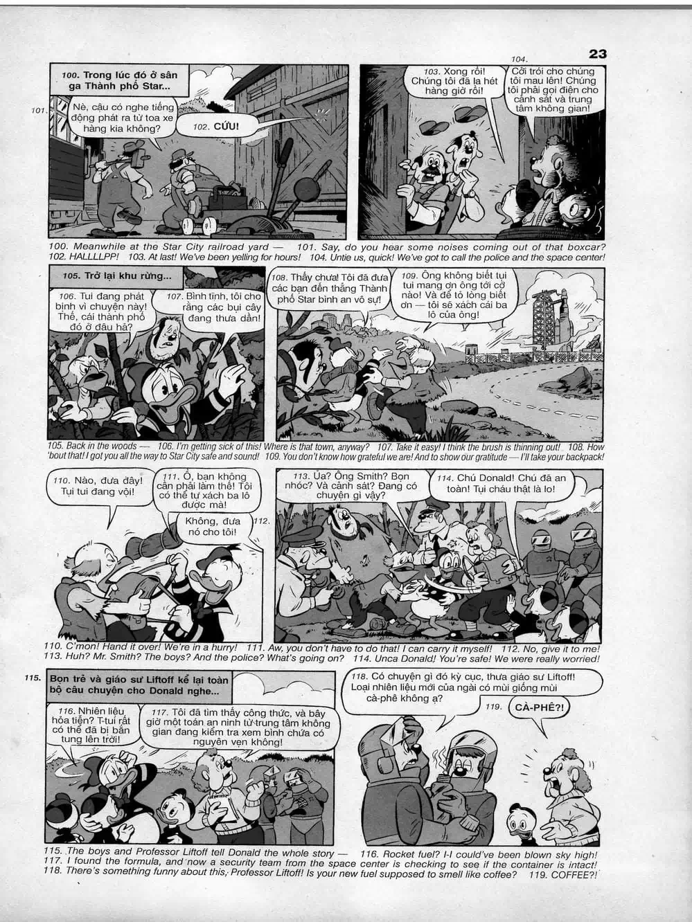 Truyện Tranh Donald Và Bạn Hữu trang 2
