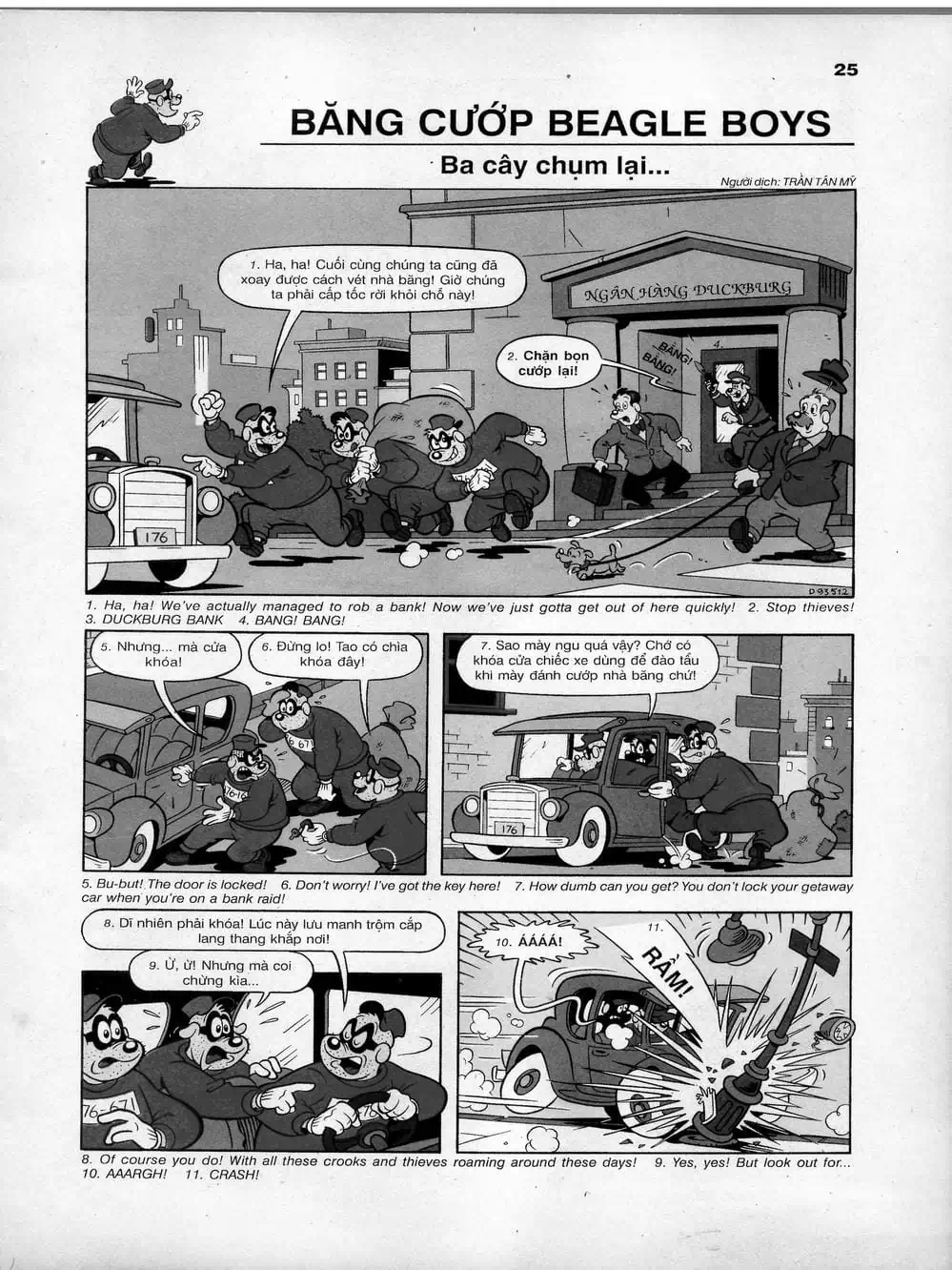 Truyện Tranh Donald Và Bạn Hữu trang 2