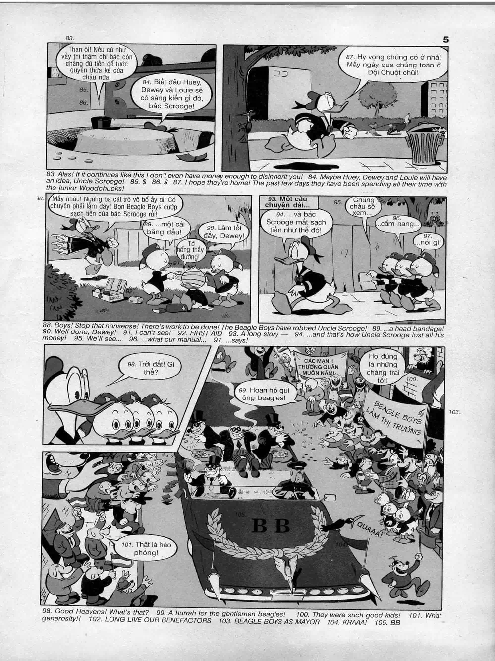 Truyện Tranh Donald Và Bạn Hữu trang 2