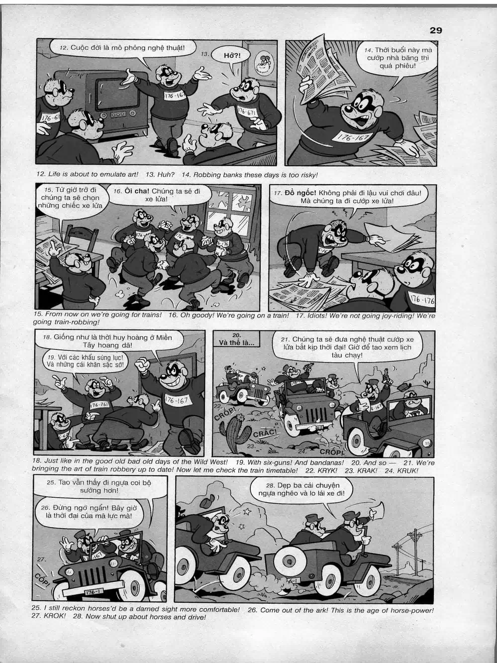 Truyện Tranh Donald Và Bạn Hữu trang 2