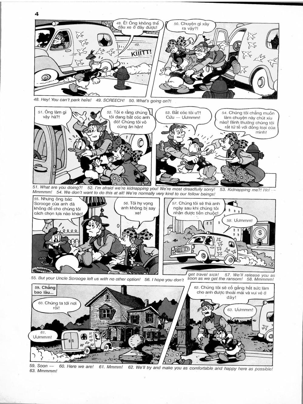 Truyện Tranh Donald Và Bạn Hữu trang 2