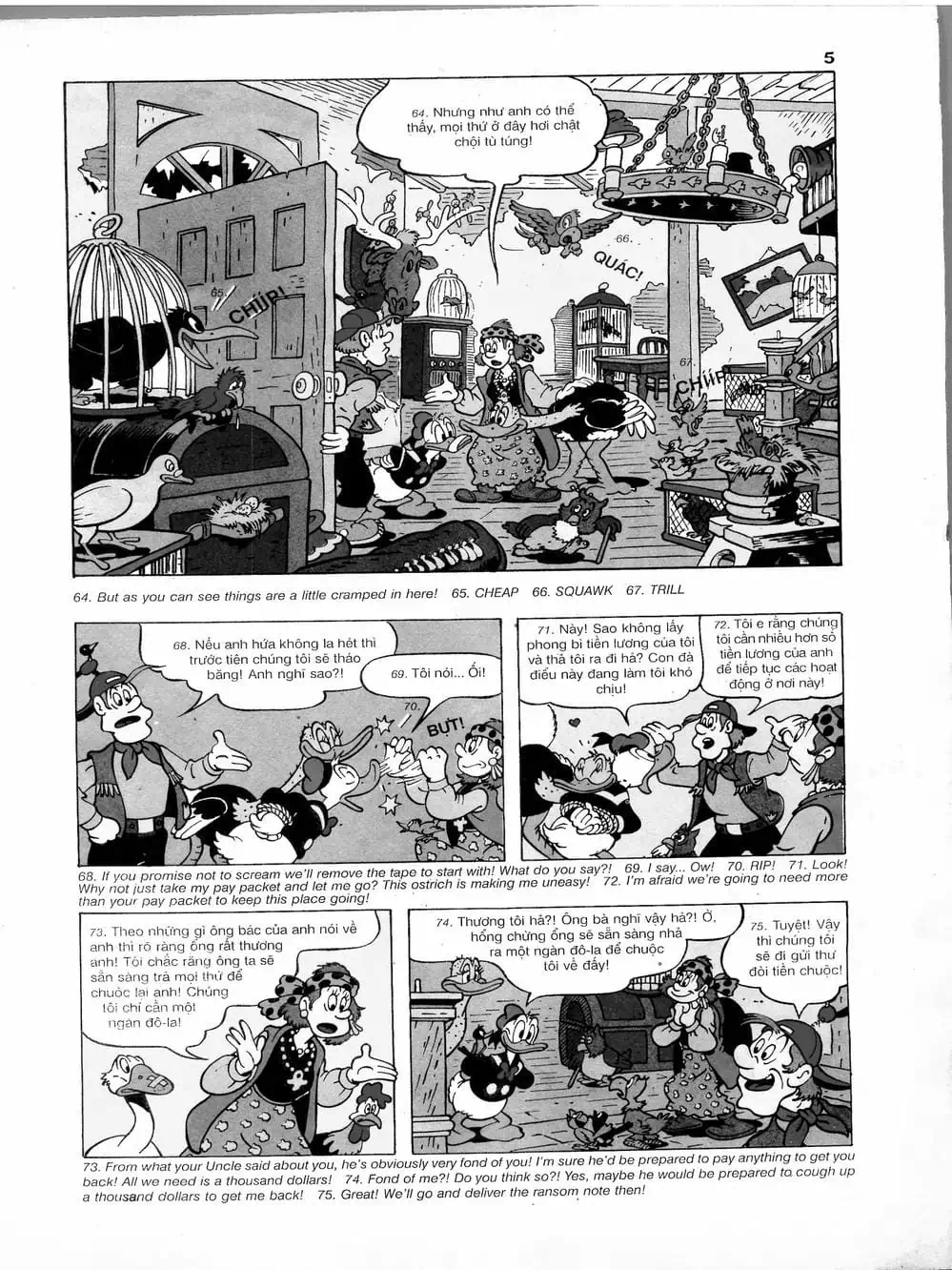 Truyện Tranh Donald Và Bạn Hữu trang 2