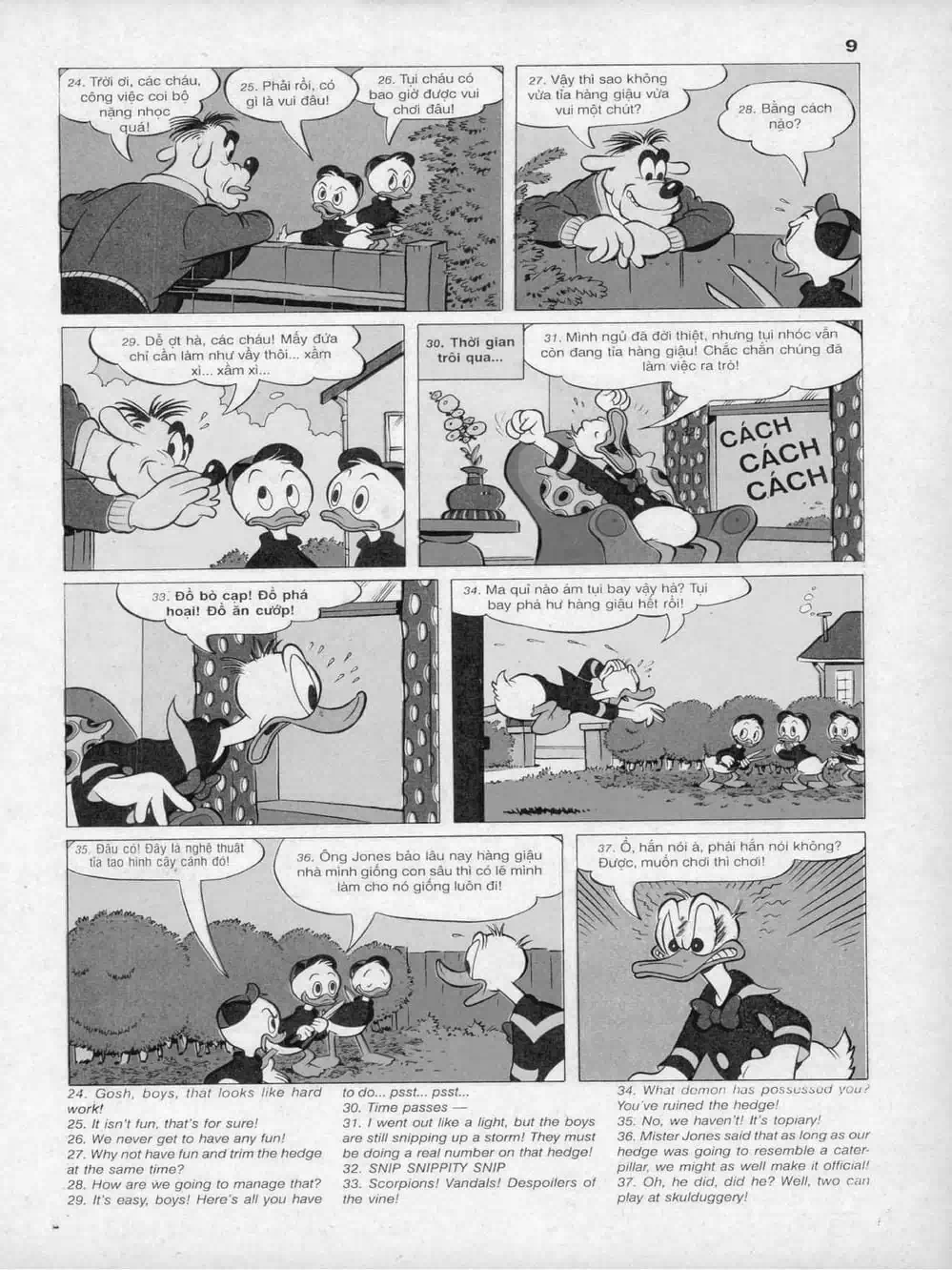 Truyện Tranh Donald Và Bạn Hữu trang 2