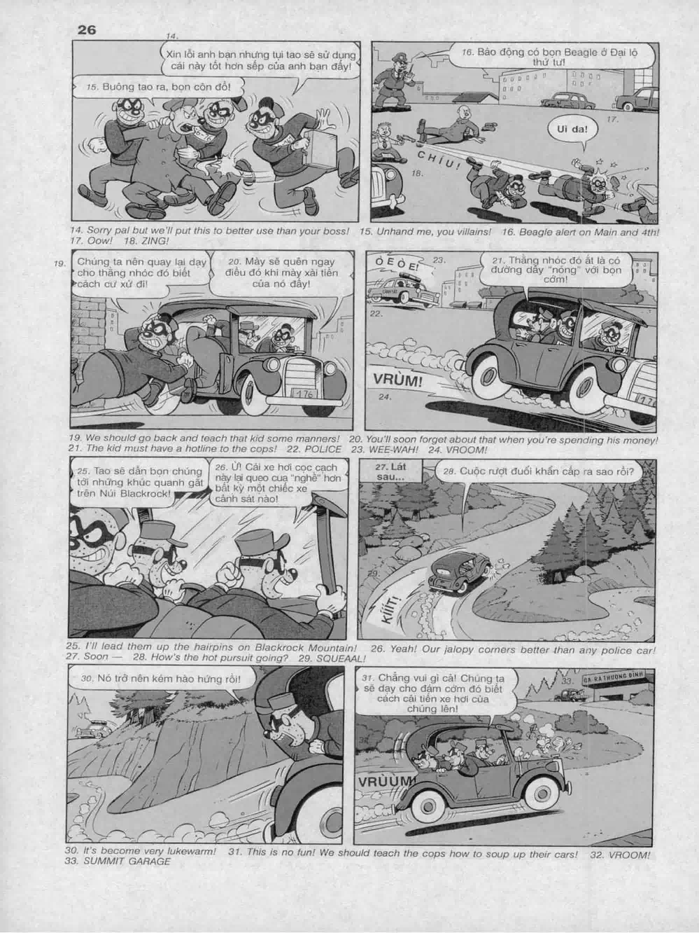 Truyện Tranh Donald Và Bạn Hữu trang 2