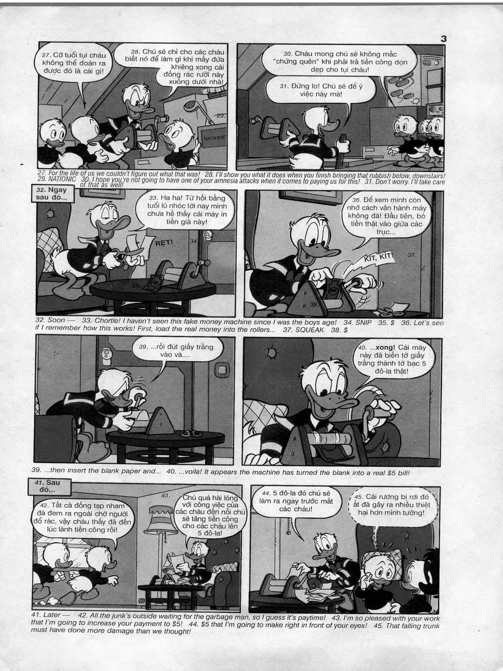 Truyện Tranh Donald Và Bạn Hữu trang 2