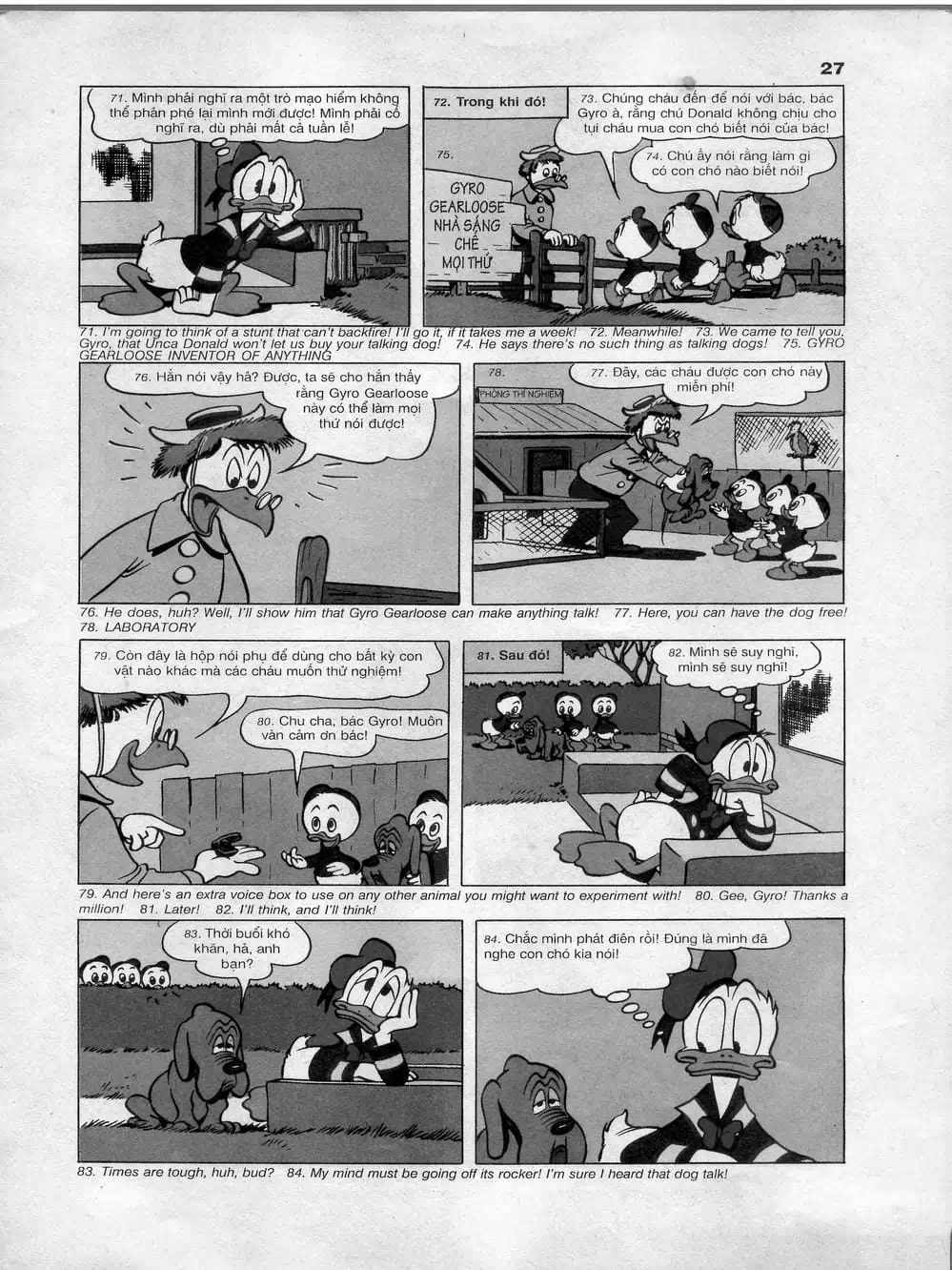 Truyện Tranh Donald Và Bạn Hữu trang 2