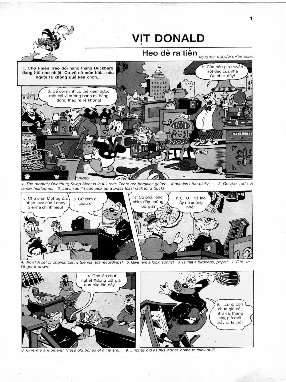 Truyện Tranh Donald Và Bạn Hữu trang 2