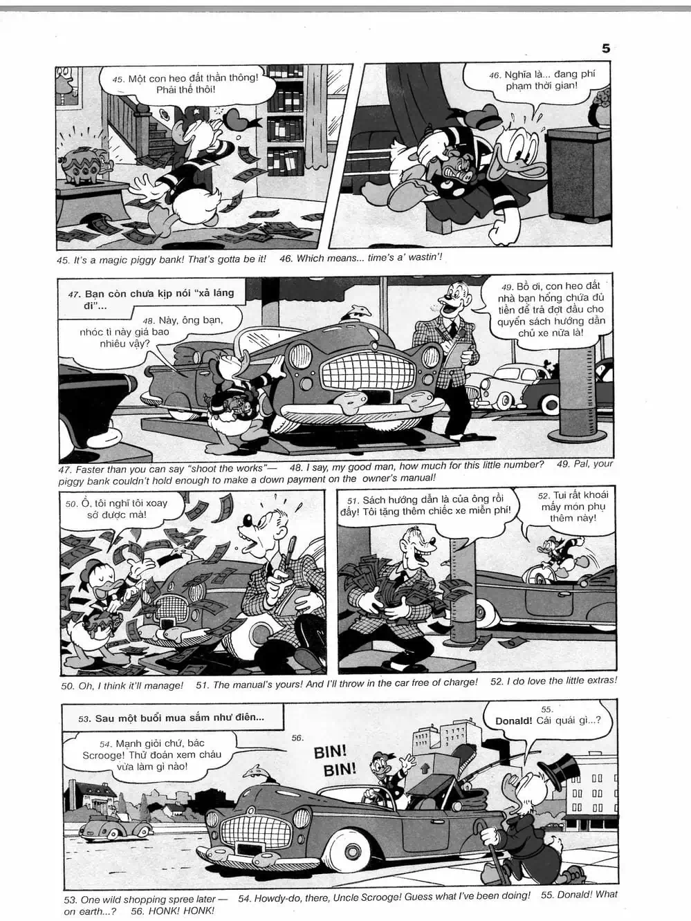 Truyện Tranh Donald Và Bạn Hữu trang 2
