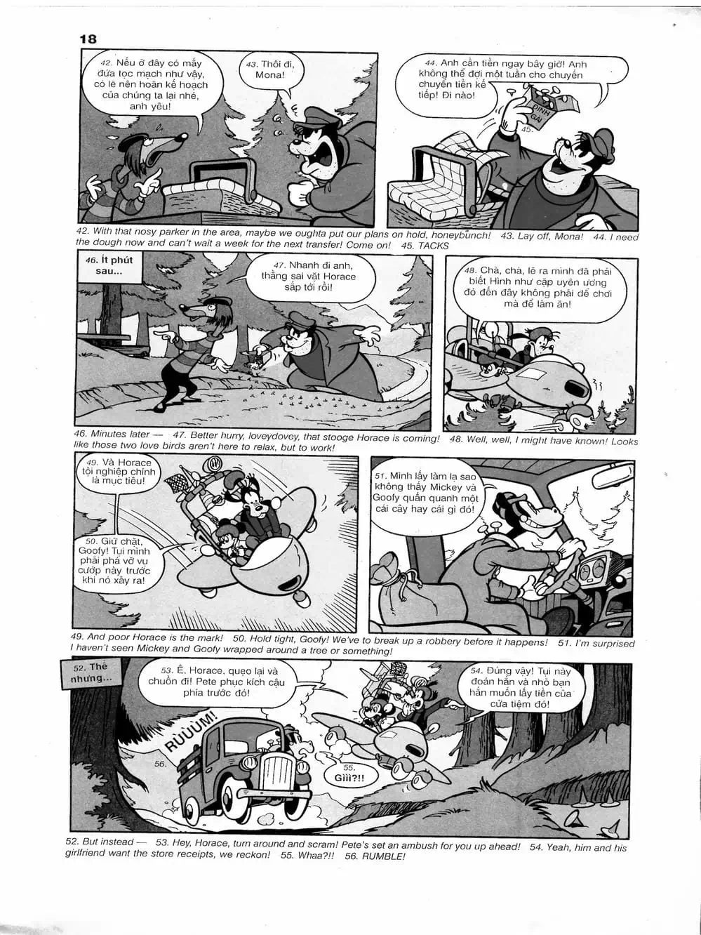 Truyện Tranh Donald Và Bạn Hữu trang 2