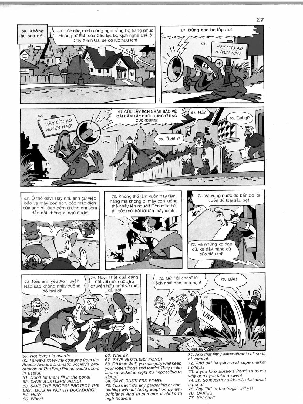 Truyện Tranh Donald Và Bạn Hữu trang 2