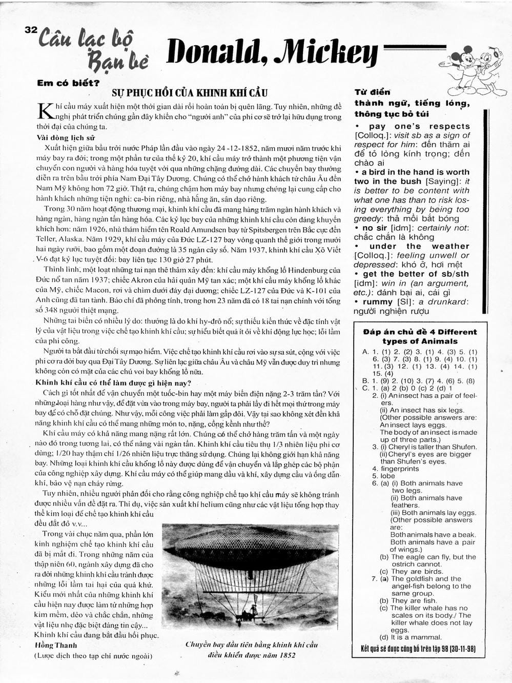 Truyện Tranh Donald Và Bạn Hữu trang 2