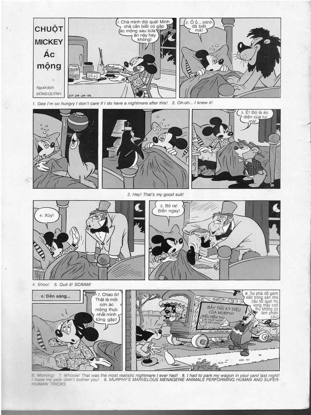 Truyện Tranh Donald Và Bạn Hữu trang 2