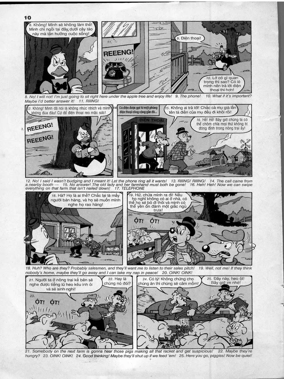 Truyện Tranh Donald Và Bạn Hữu trang 2