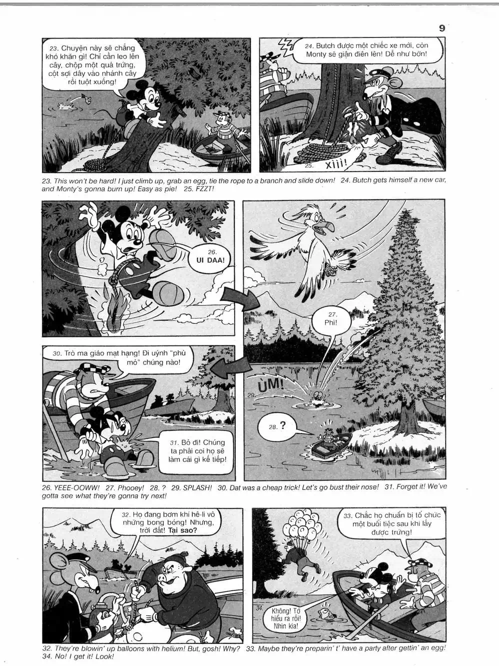 Truyện Tranh Donald Và Bạn Hữu trang 2