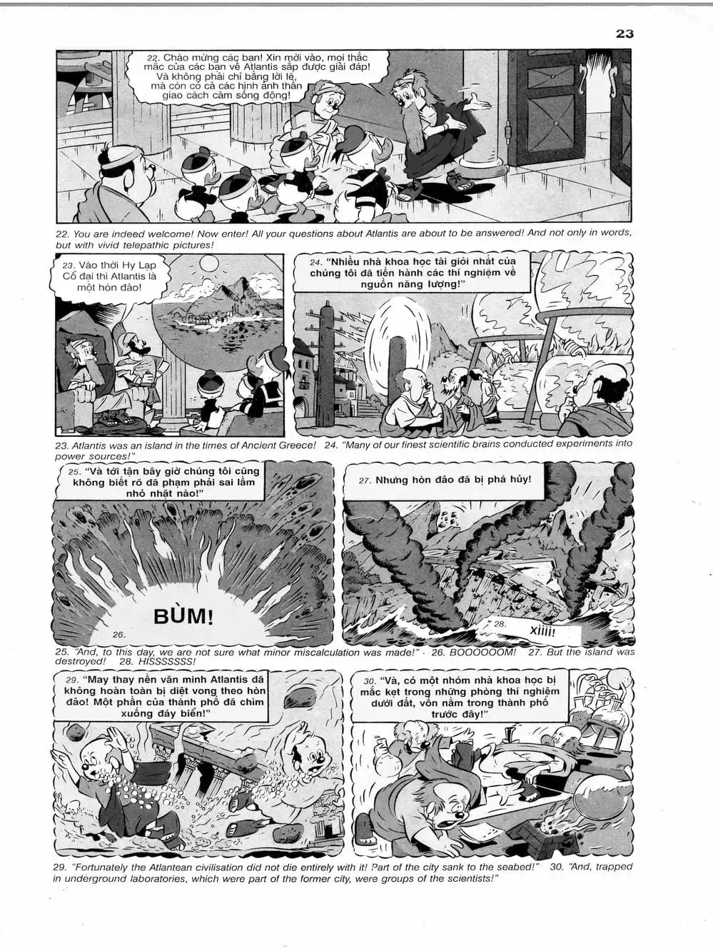 Truyện Tranh Donald Và Bạn Hữu trang 2