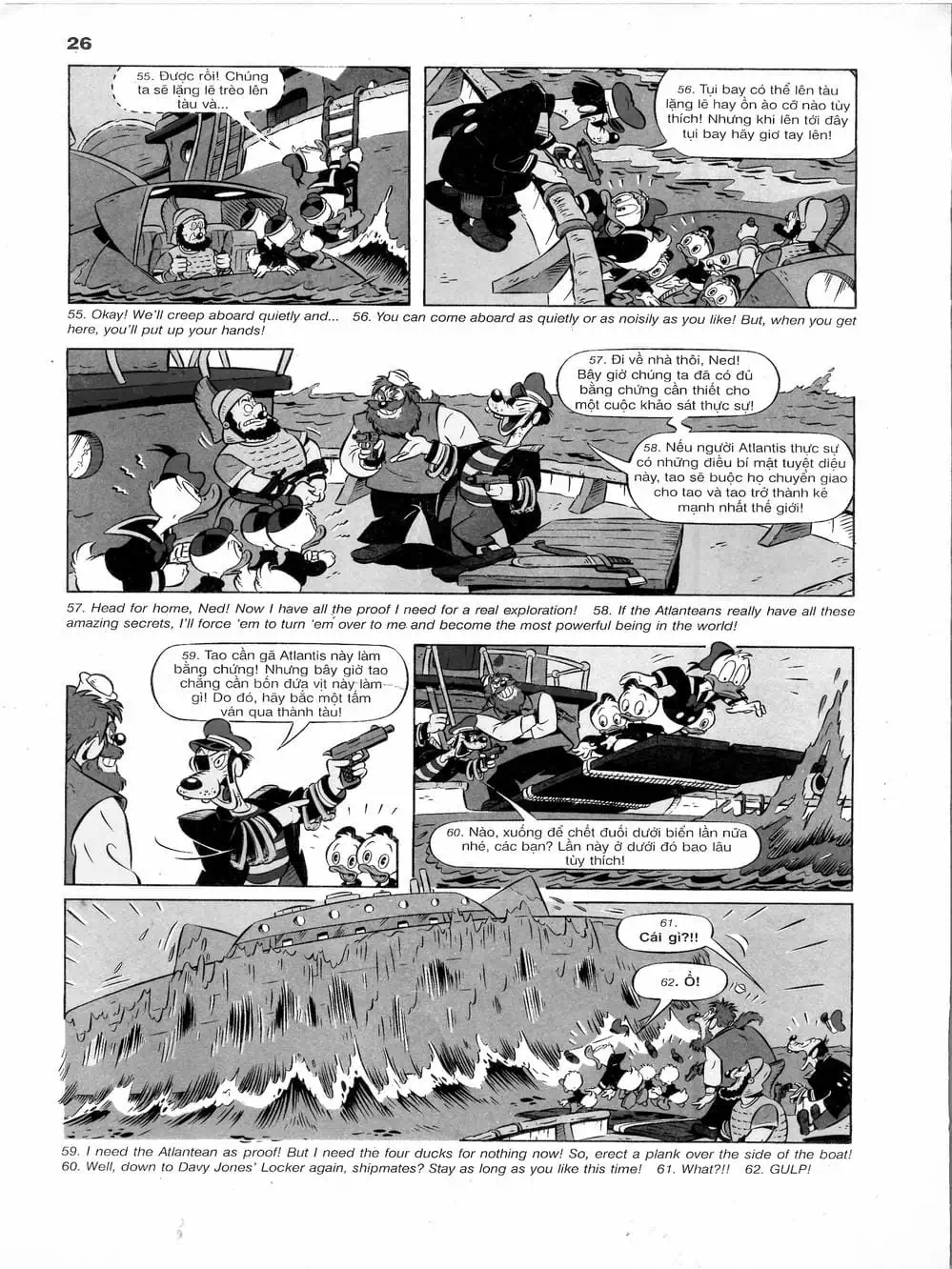 Truyện Tranh Donald Và Bạn Hữu trang 2