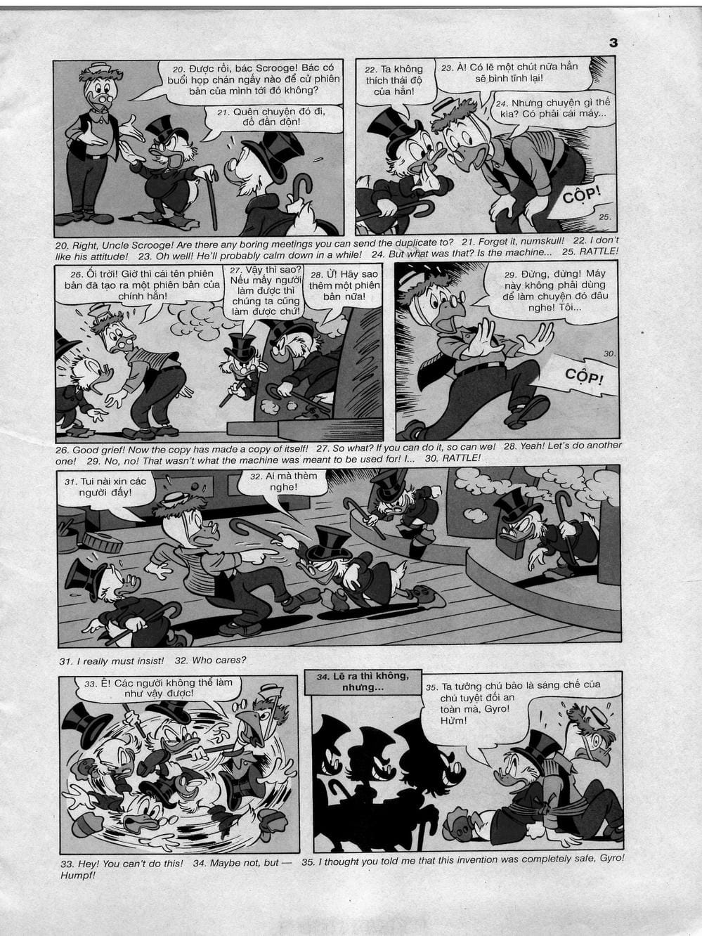 Truyện Tranh Donald Và Bạn Hữu trang 2