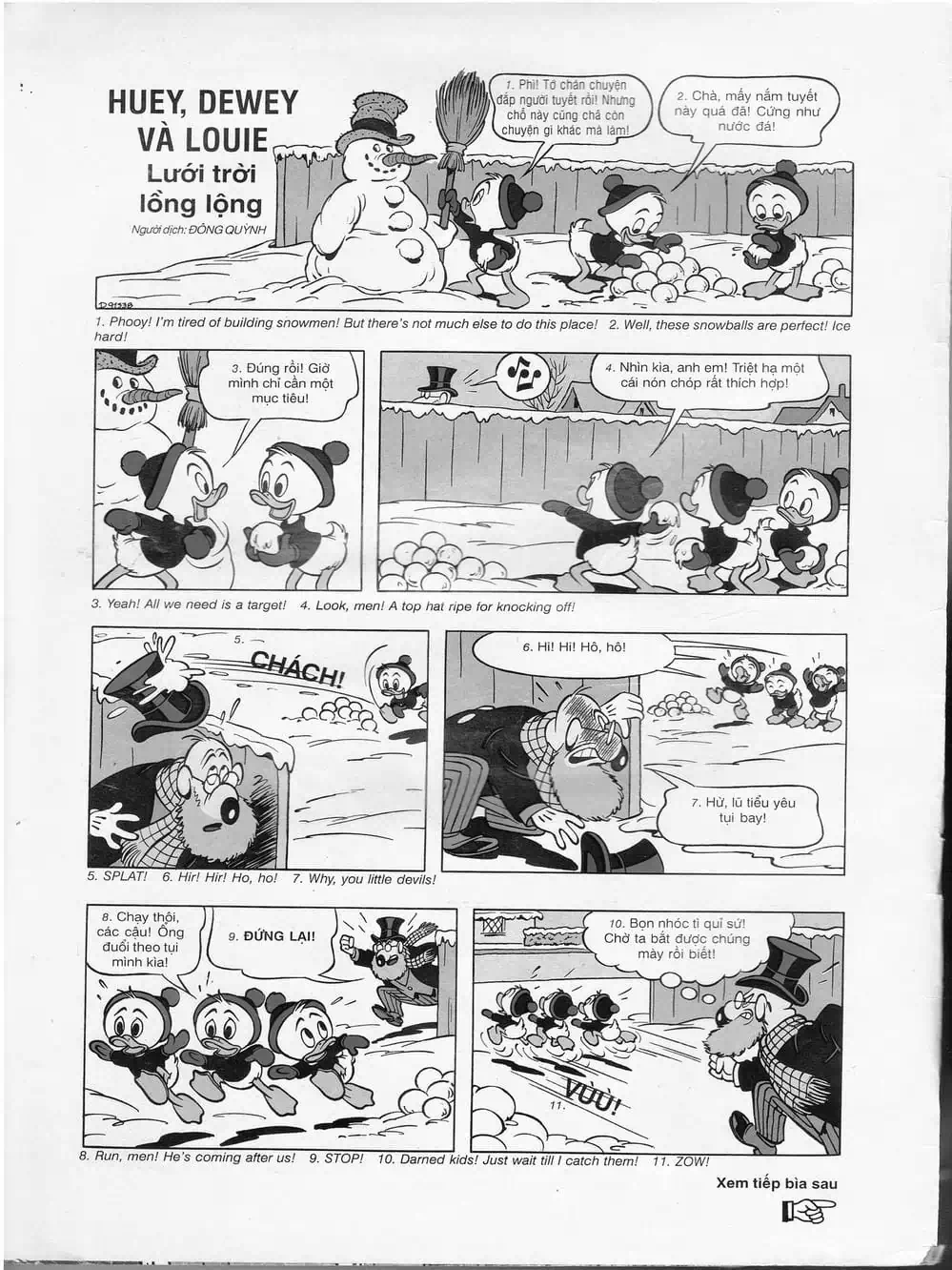 Truyện Tranh Donald Và Bạn Hữu trang 2