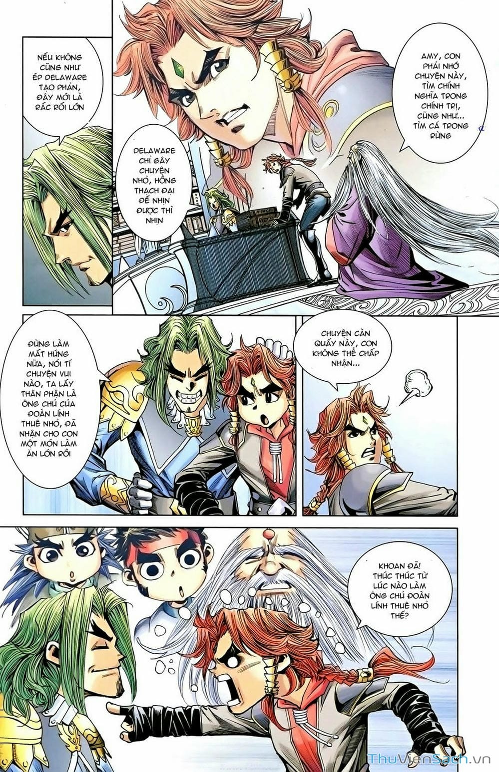 Truyện Tranh Dong Binh Thiên Hạ trang 4