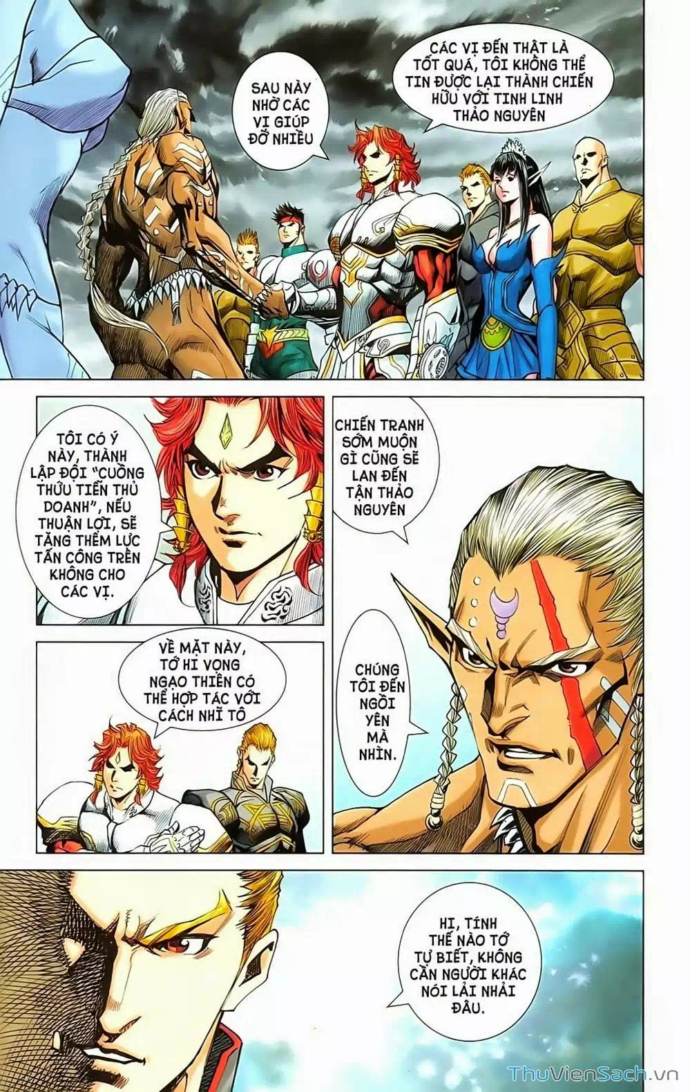 Truyện Tranh Dong Binh Thiên Hạ trang 4