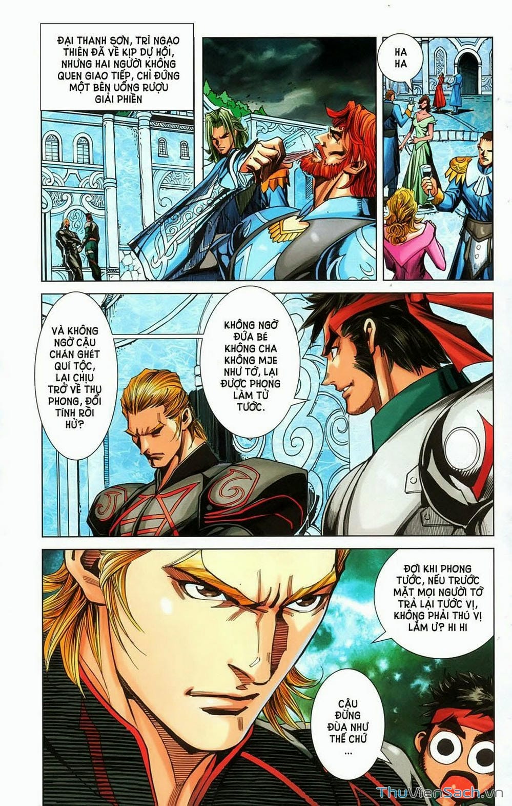Truyện Tranh Dong Binh Thiên Hạ trang 4