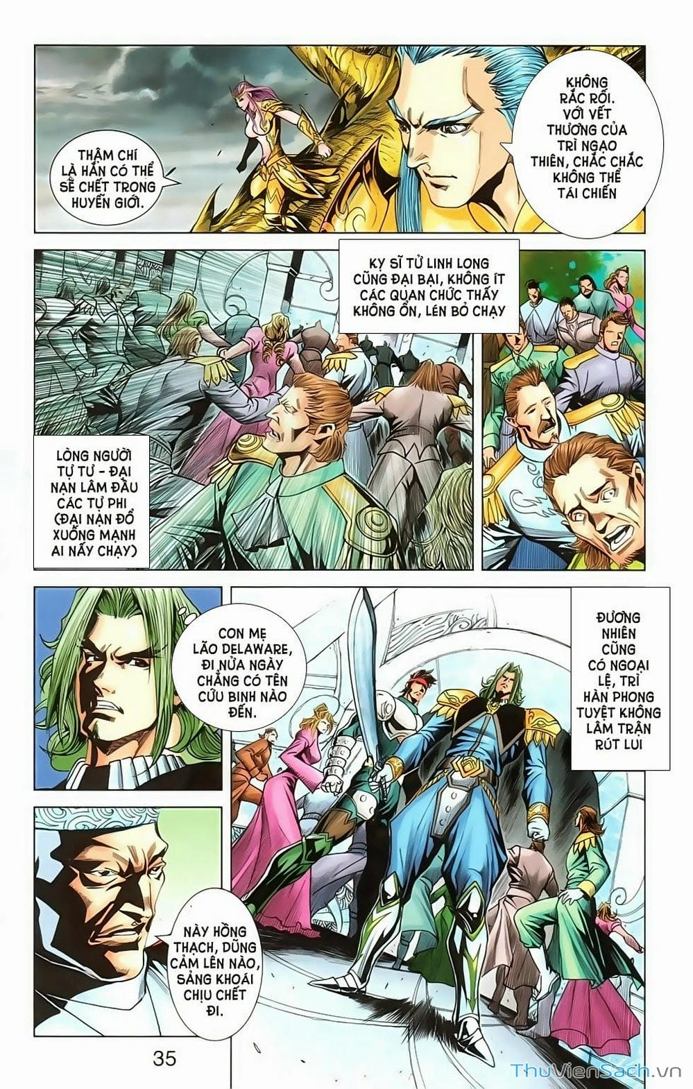 Truyện Tranh Dong Binh Thiên Hạ trang 4