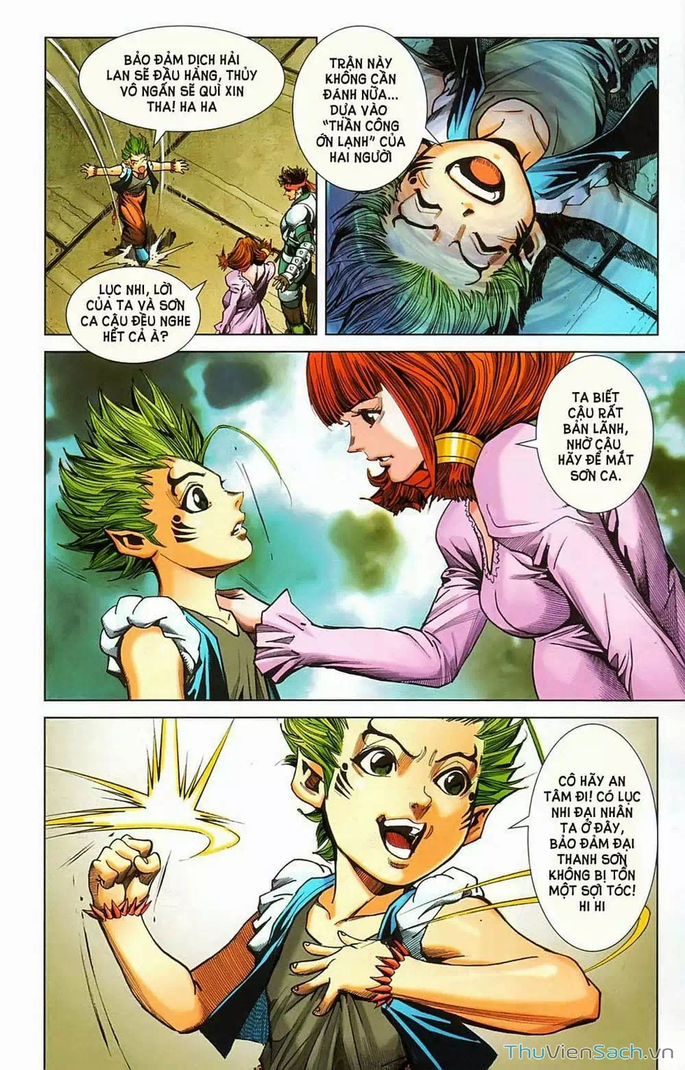 Truyện Tranh Dong Binh Thiên Hạ trang 4