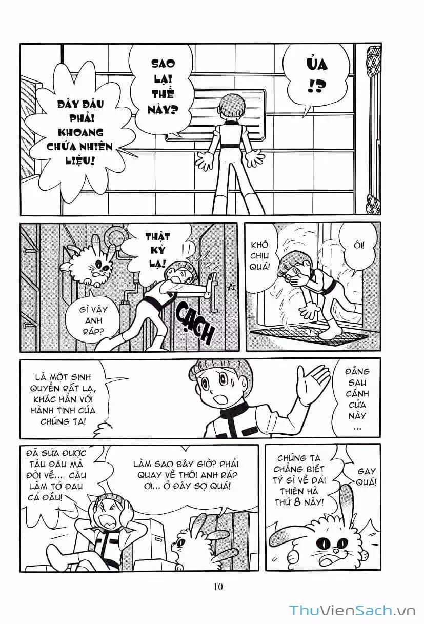 Truyện Tranh Doraemon: Bí Mật Hành Tinh Màu Tím trang 11