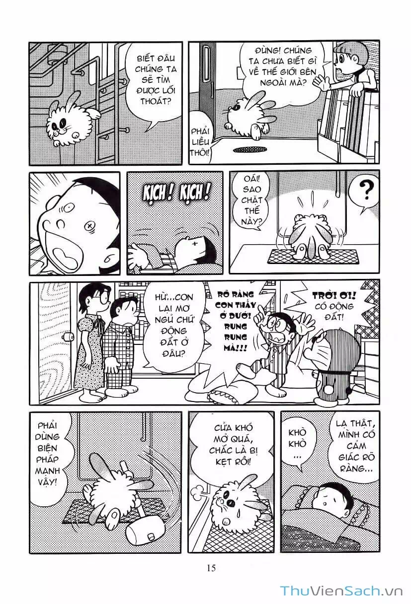 Truyện Tranh Doraemon: Bí Mật Hành Tinh Màu Tím trang 11