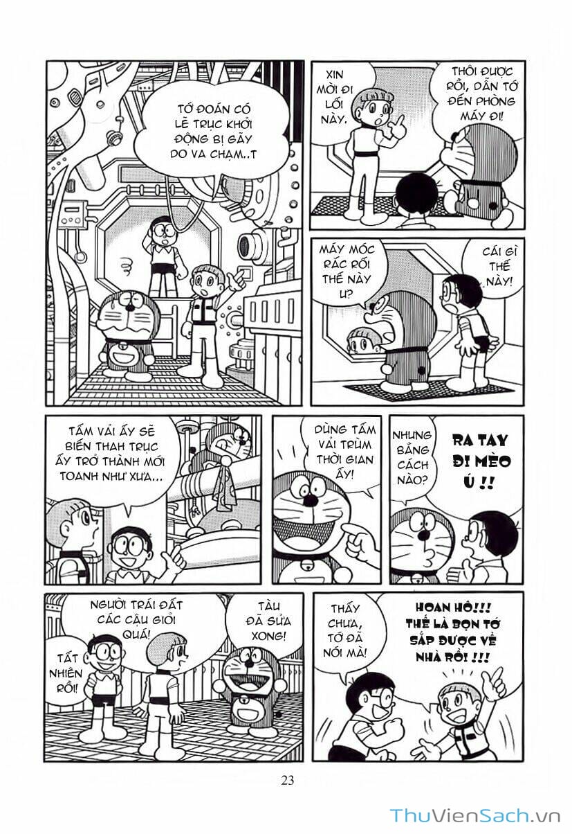 Truyện Tranh Doraemon: Bí Mật Hành Tinh Màu Tím trang 11