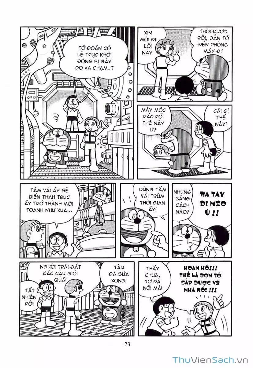 Truyện Tranh Doraemon: Bí Mật Hành Tinh Màu Tím trang 11