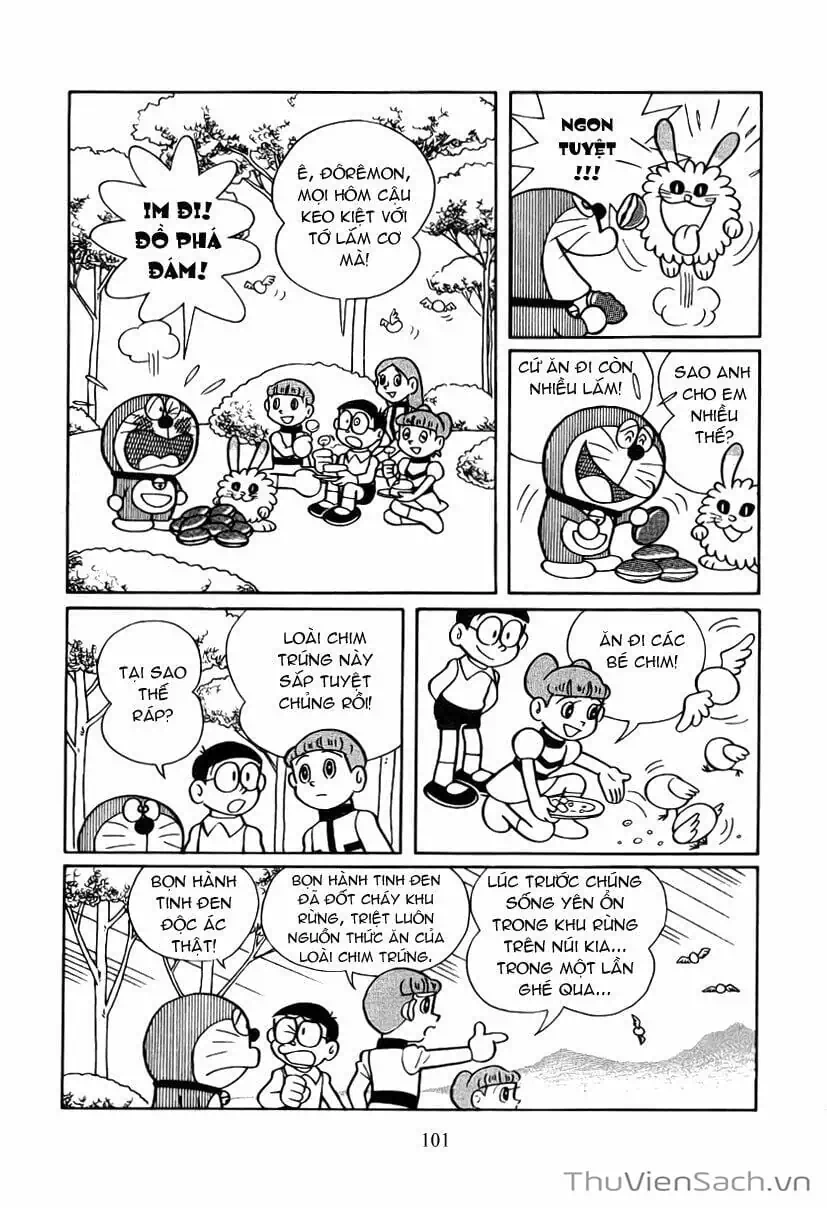 Truyện Tranh Doraemon: Bí Mật Hành Tinh Màu Tím trang 11
