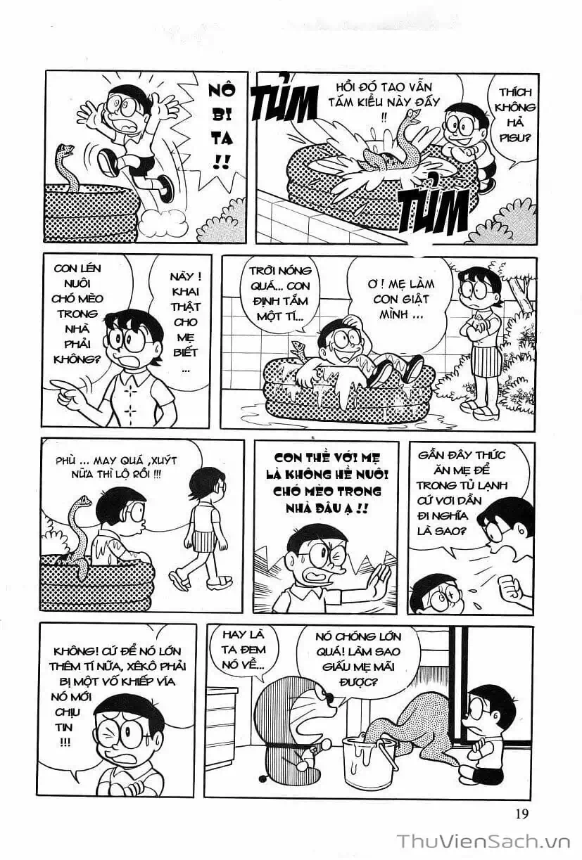 Truyện Tranh Doraemon: Thăm Công Viên Khủng Long trang 11