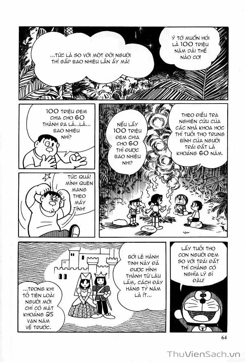 Truyện Tranh Doraemon: Thăm Công Viên Khủng Long trang 11