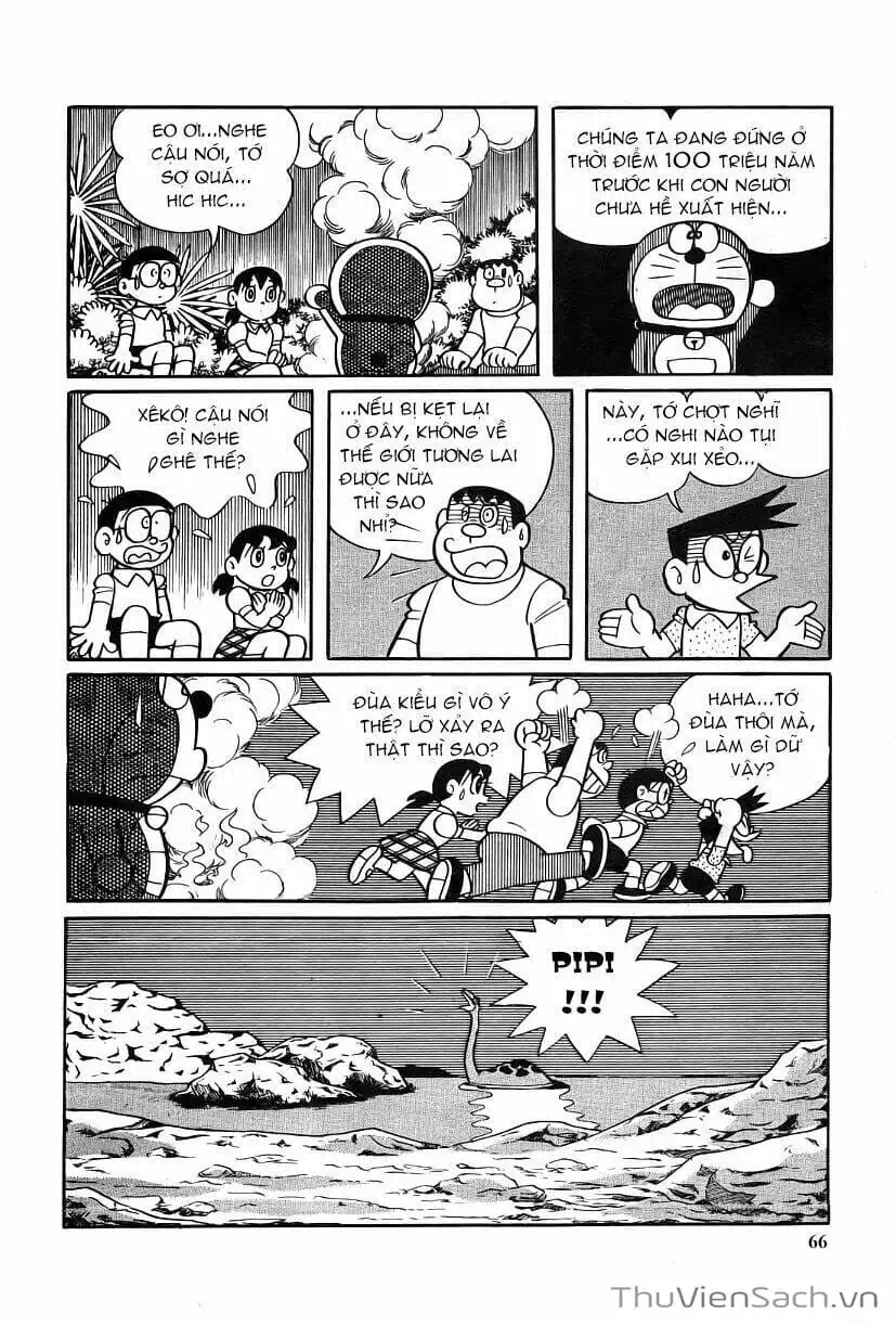 Truyện Tranh Doraemon: Thăm Công Viên Khủng Long trang 11
