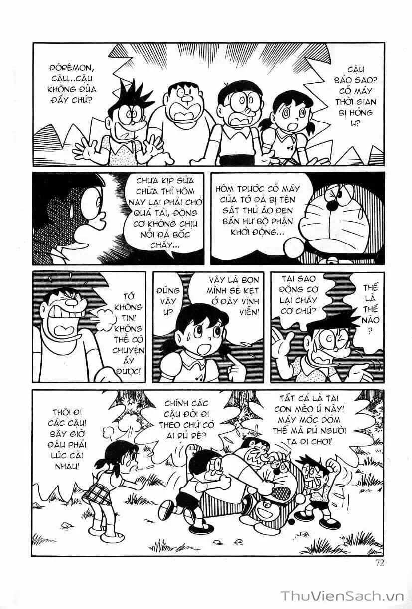 Truyện Tranh Doraemon: Thăm Công Viên Khủng Long trang 11