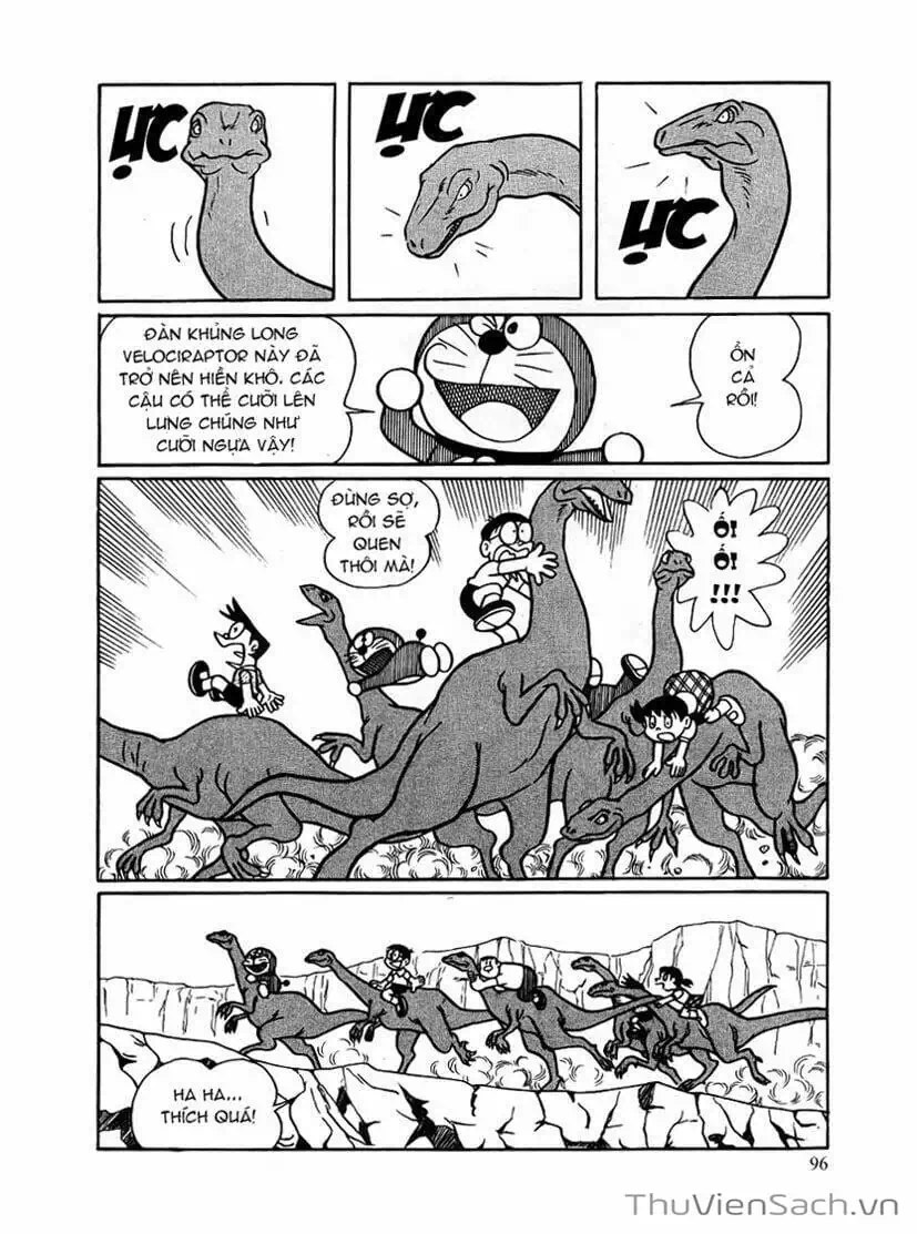 Truyện Tranh Doraemon: Thăm Công Viên Khủng Long trang 11