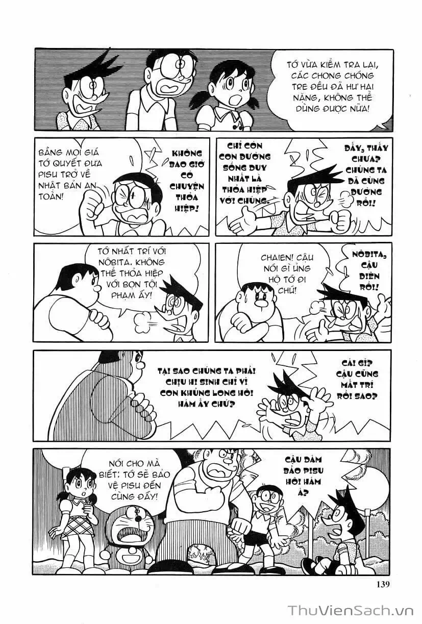 Truyện Tranh Doraemon: Thăm Công Viên Khủng Long trang 11
