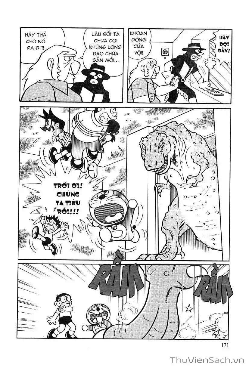 Truyện Tranh Doraemon: Thăm Công Viên Khủng Long trang 11