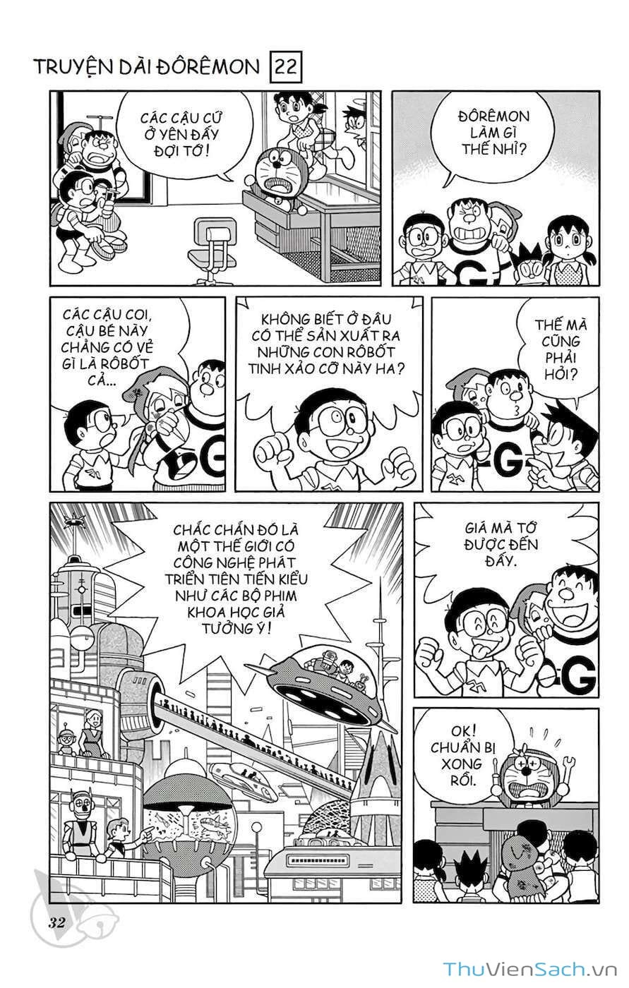 Truyện Tranh Doraemon: Cuộc Chiến Ở Xứ Sở Robot trang 11