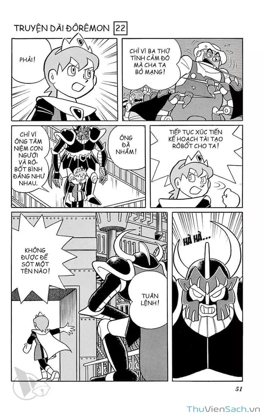 Truyện Tranh Doraemon: Cuộc Chiến Ở Xứ Sở Robot trang 11